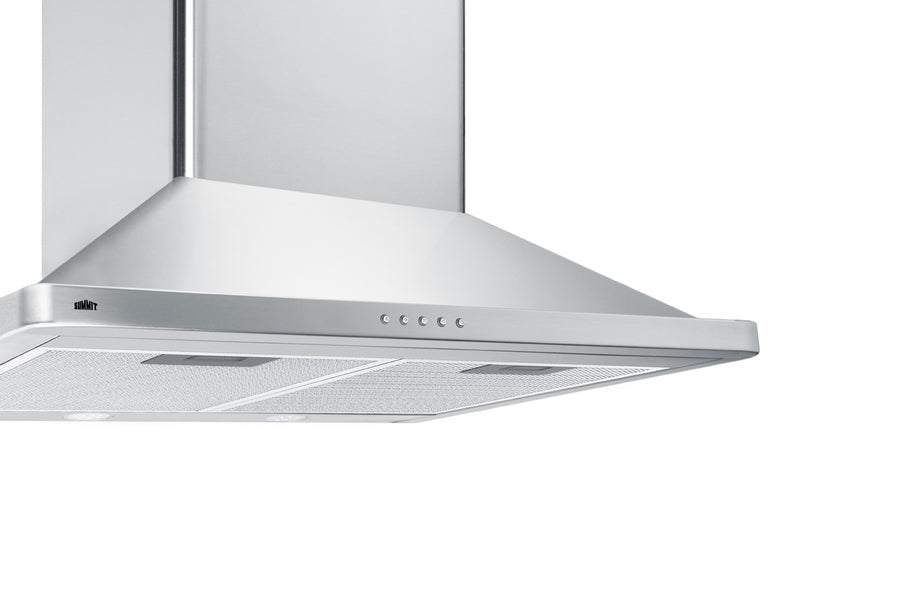 Summit 24" Wide Wall-Mounted Range Hood, ADA-Compliant