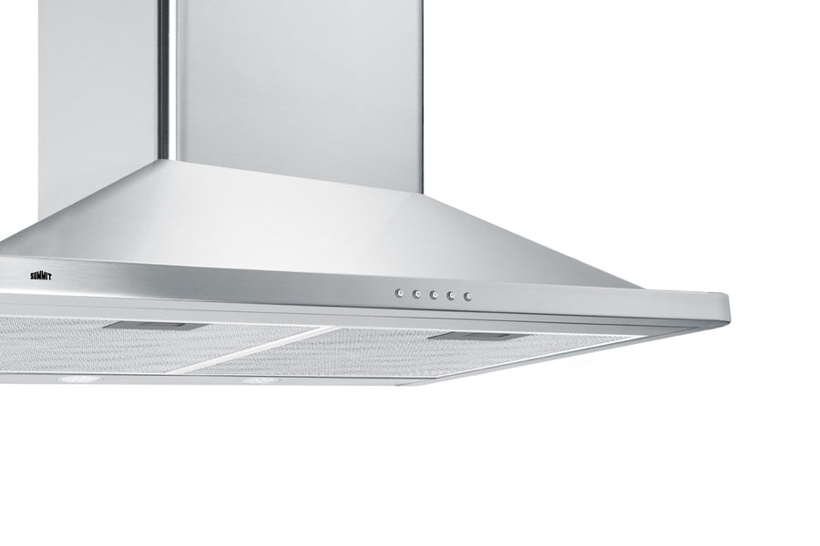 Summit 30" Wide Wall-Mounted Range Hood