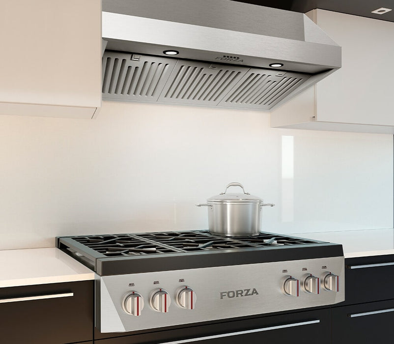 Forza 36 Inch Gas Rangetop with 6 Sealed Burners