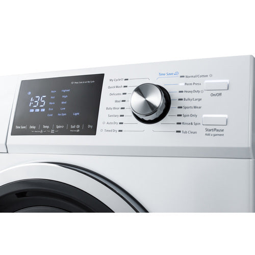 Summit 24" Wide 115V Washer/Dryer Combo