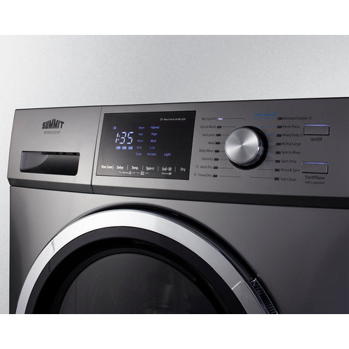 Summit 24" Wide 115V Washer/Dryer Combo