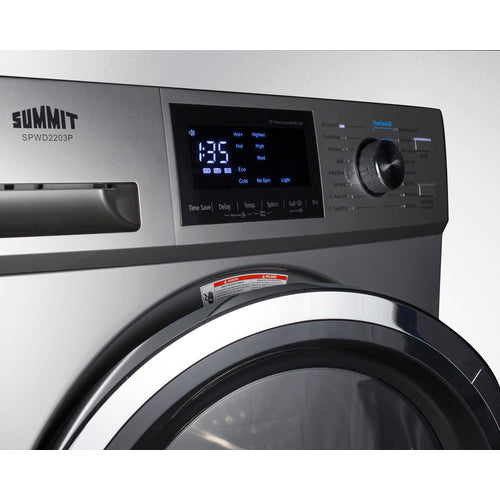 Summit 24" Wide 115V Washer/Dryer Combo