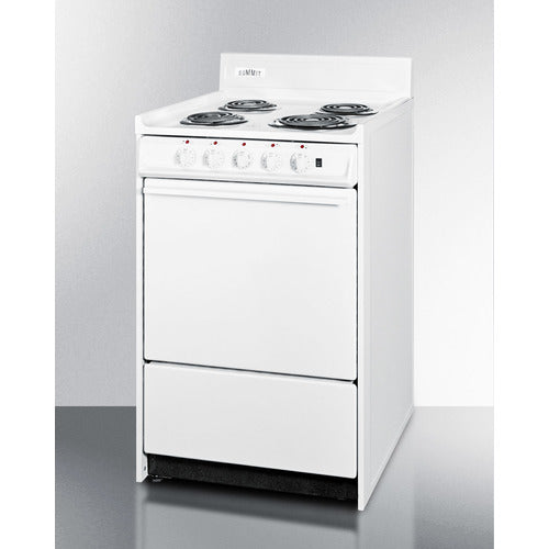 Summit 20" Wide Electric Coil Top Range