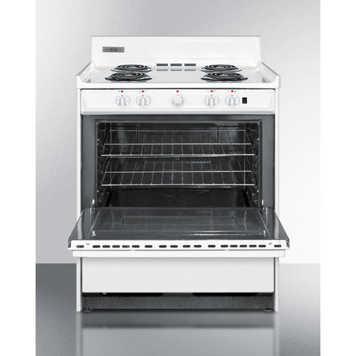 Summit 30" Wide Electric Coil Top Range