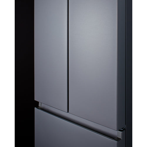 Summit 27.5" Wide French Door Refrigerator-Freezer