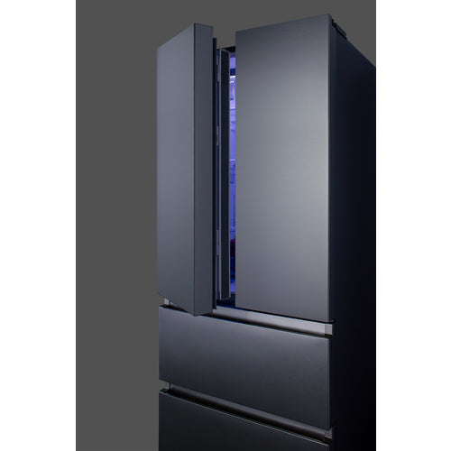 Summit 27.5" Wide French Door Refrigerator-Freezer