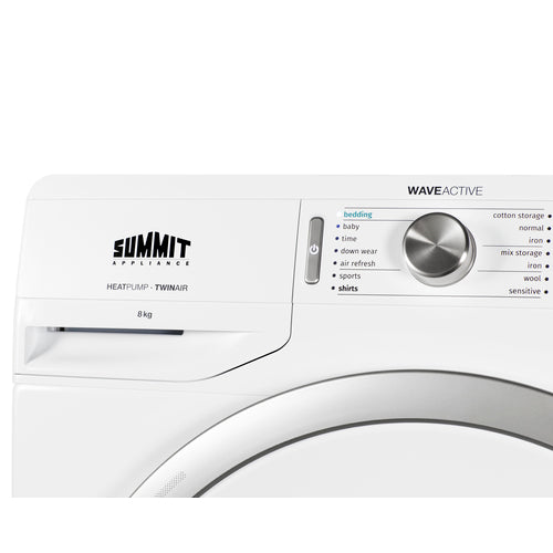 Summit 24" Wide 208-240V Heat Pump Dryer