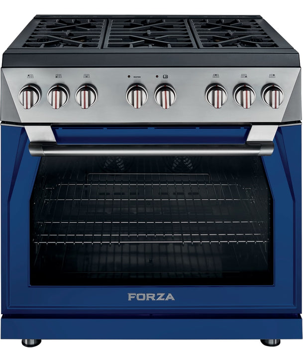 Forza 36 Inch Pro-Style Freestanding Gas Range with 6 Sealed Burner